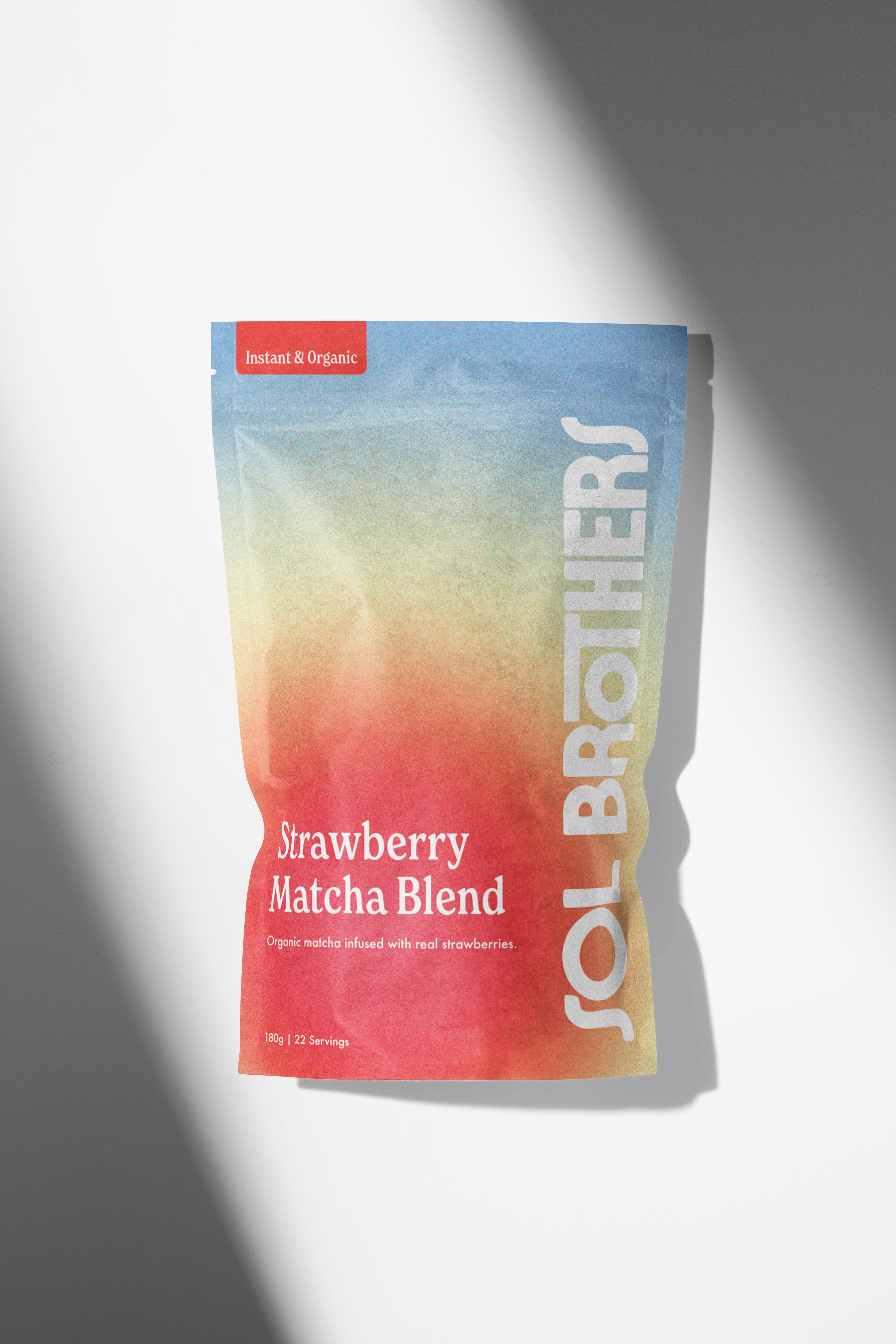Sol Brothers Strawberry Matcha Blend
